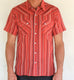 Calico Short Sleeve - Red Stripe