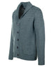 Wool Blend Basket Weave Cardigan - Sage